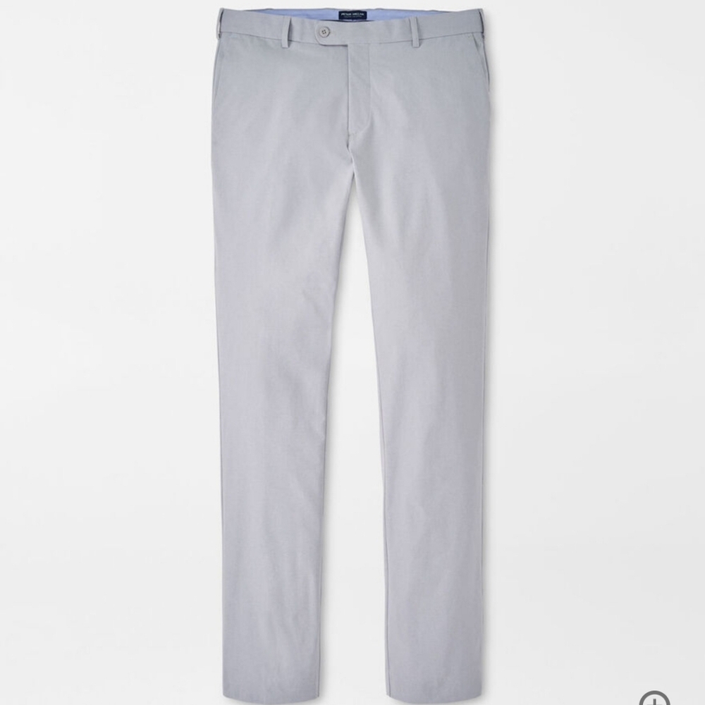 Peter Millar Surge Performance Trousers Crown Crafted Gray 36/32